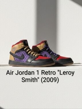Air Jordan 1 Retro "Leroy Smith" (2009) Mens 12 EUC W/OG BOX